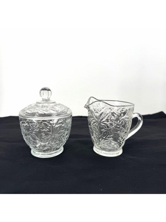 Princess House Other - Vintage Princess House Fantasia Pattern Creamer and Sugar Bowl Set #532